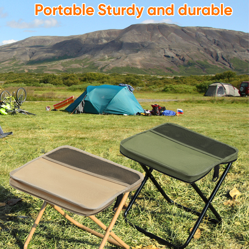 Foldable Backpack Stool – Lightweight Portable Seat for Hiking & Camping