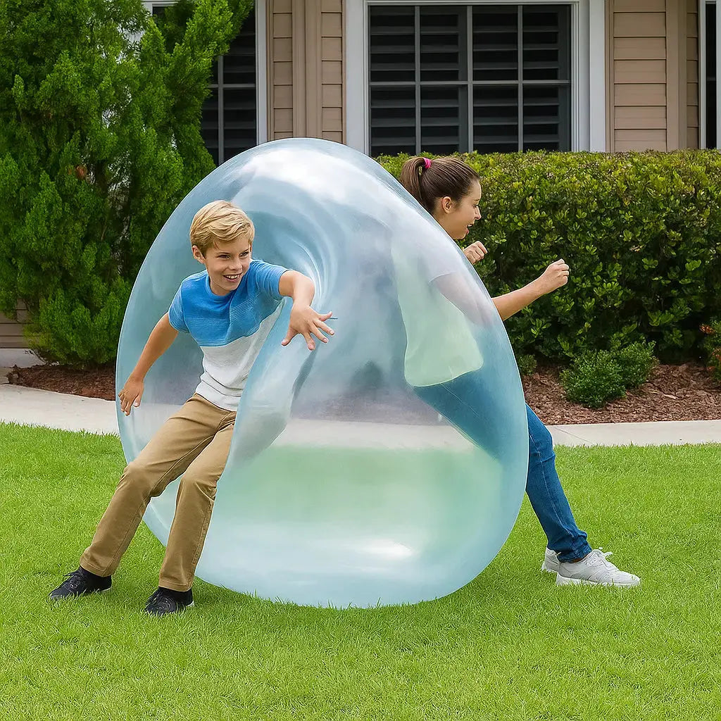 Inflatable Stretch Bubble Ball - Kids Zorb Bumper Ball for Outdoor Play