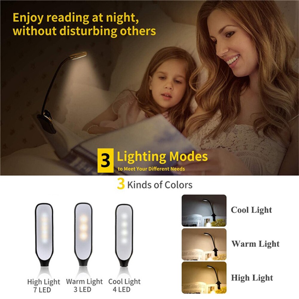 Reading Lamp Book Clamp