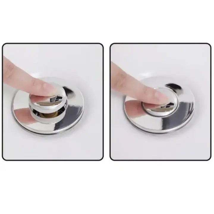 Drain Strainer with Pop-Up Function – Blockage Prevention, Easy Install & Stainless