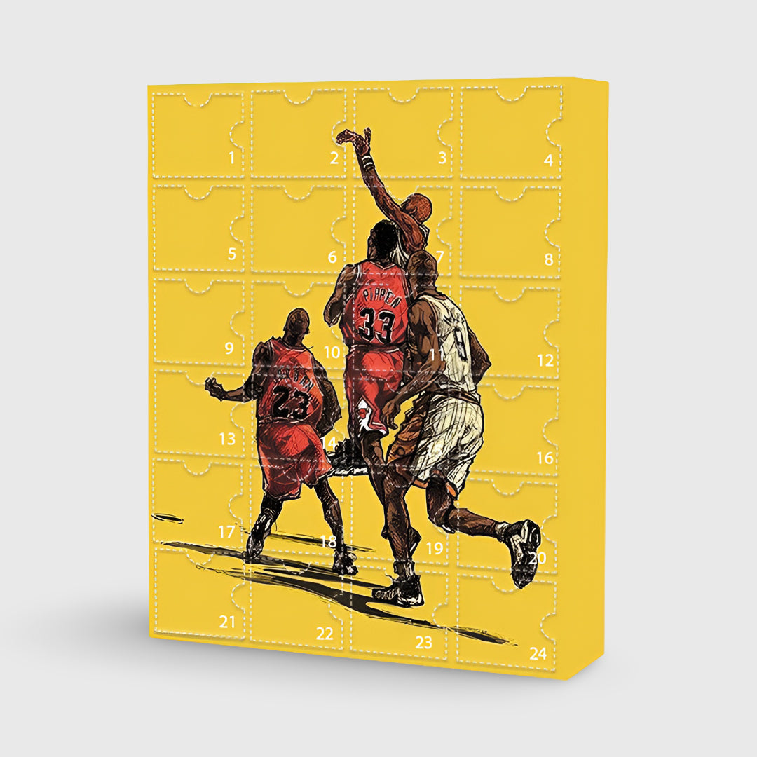 Basketball Advent Calendar 24 Collectible Mini Figures