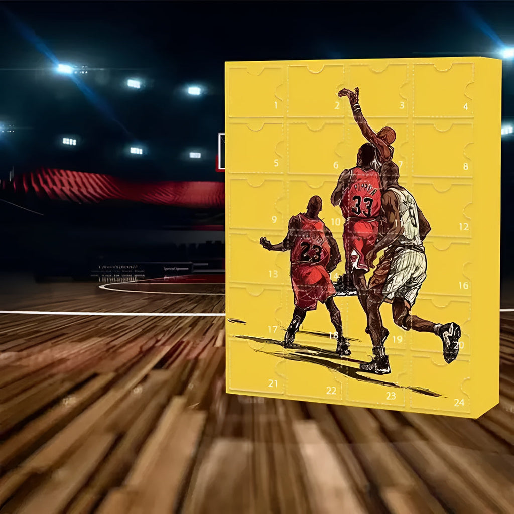 Basketball Advent Calendar – 24 Collectible Mini Figures
