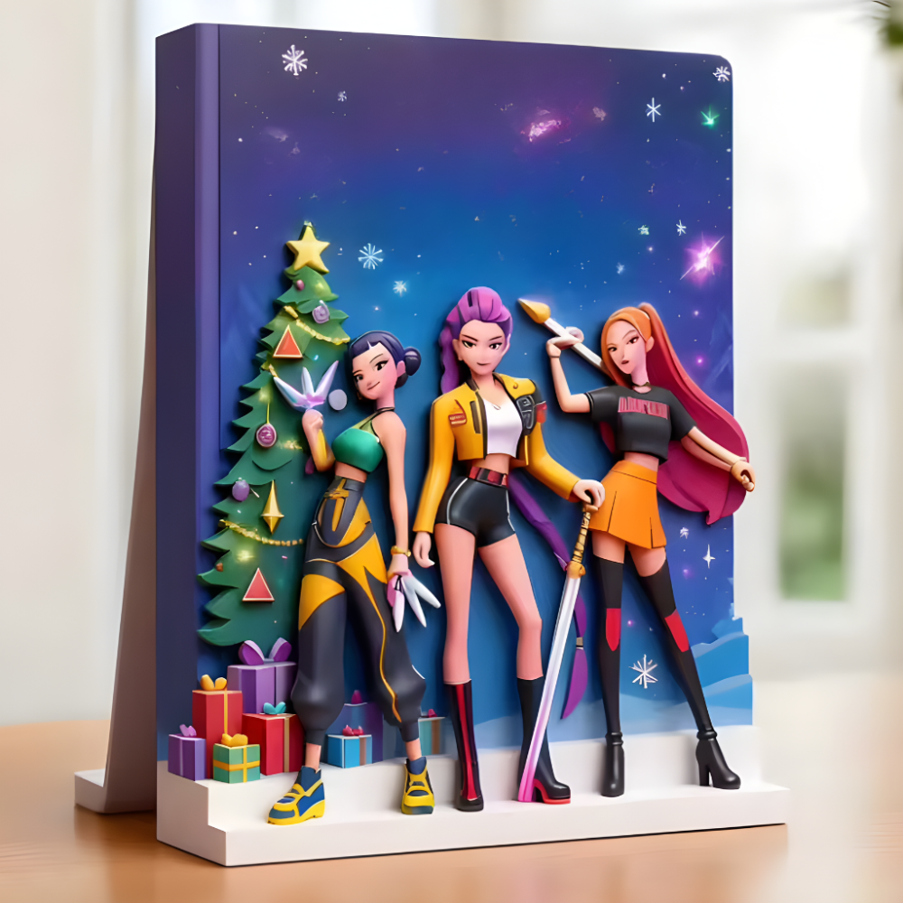 Anime Advent Calendar – 24 Collectible Figures Christmas Box