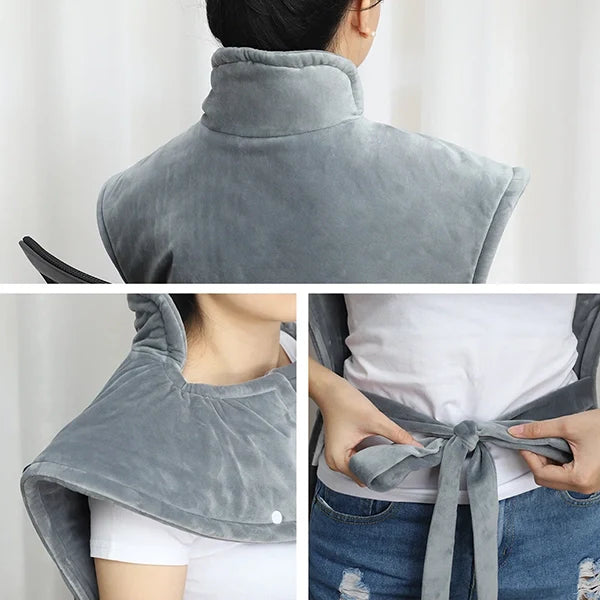 Electric Heating Pad for Neck & Back