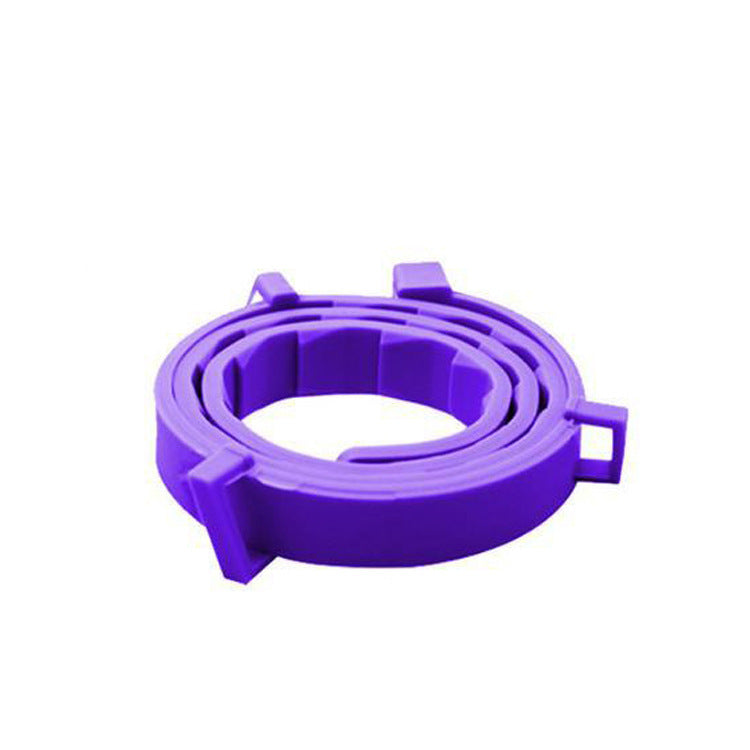 Tick and flea protection collar