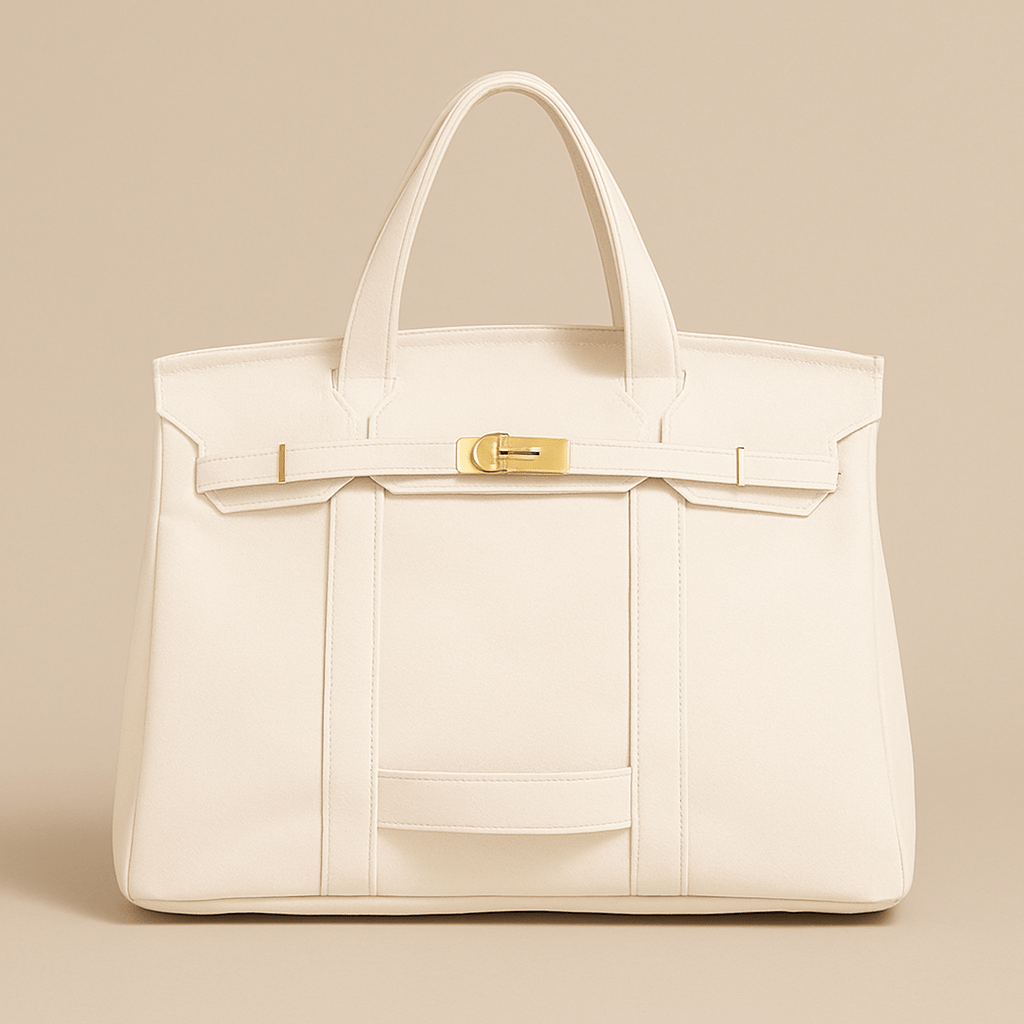 Premium Canvas Shopper Bag – Reinforced Steel Details Durable & Stylish