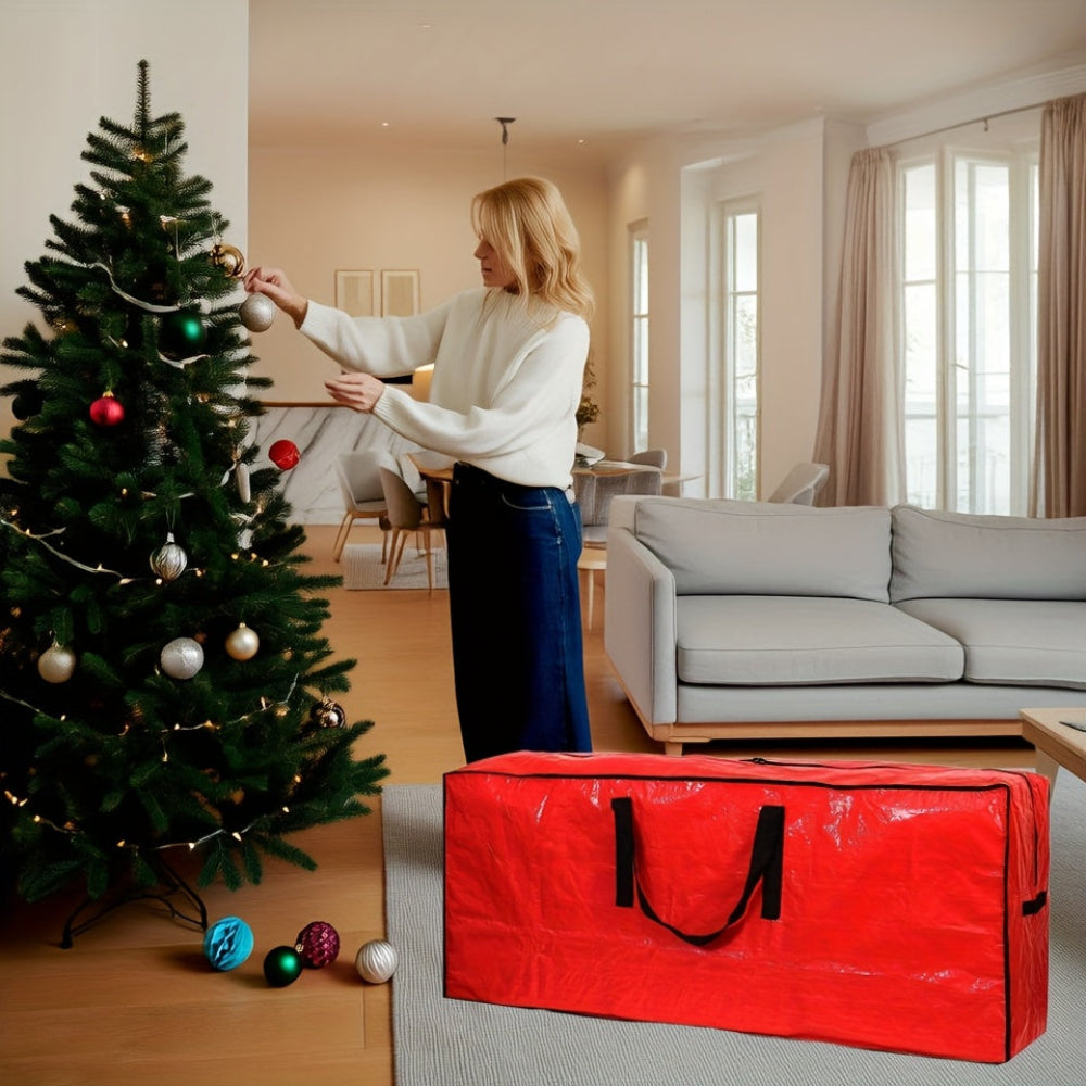 Heavy Duty Christmas Tree Storage Bag – Waterproof Organizer for 65 in Trees