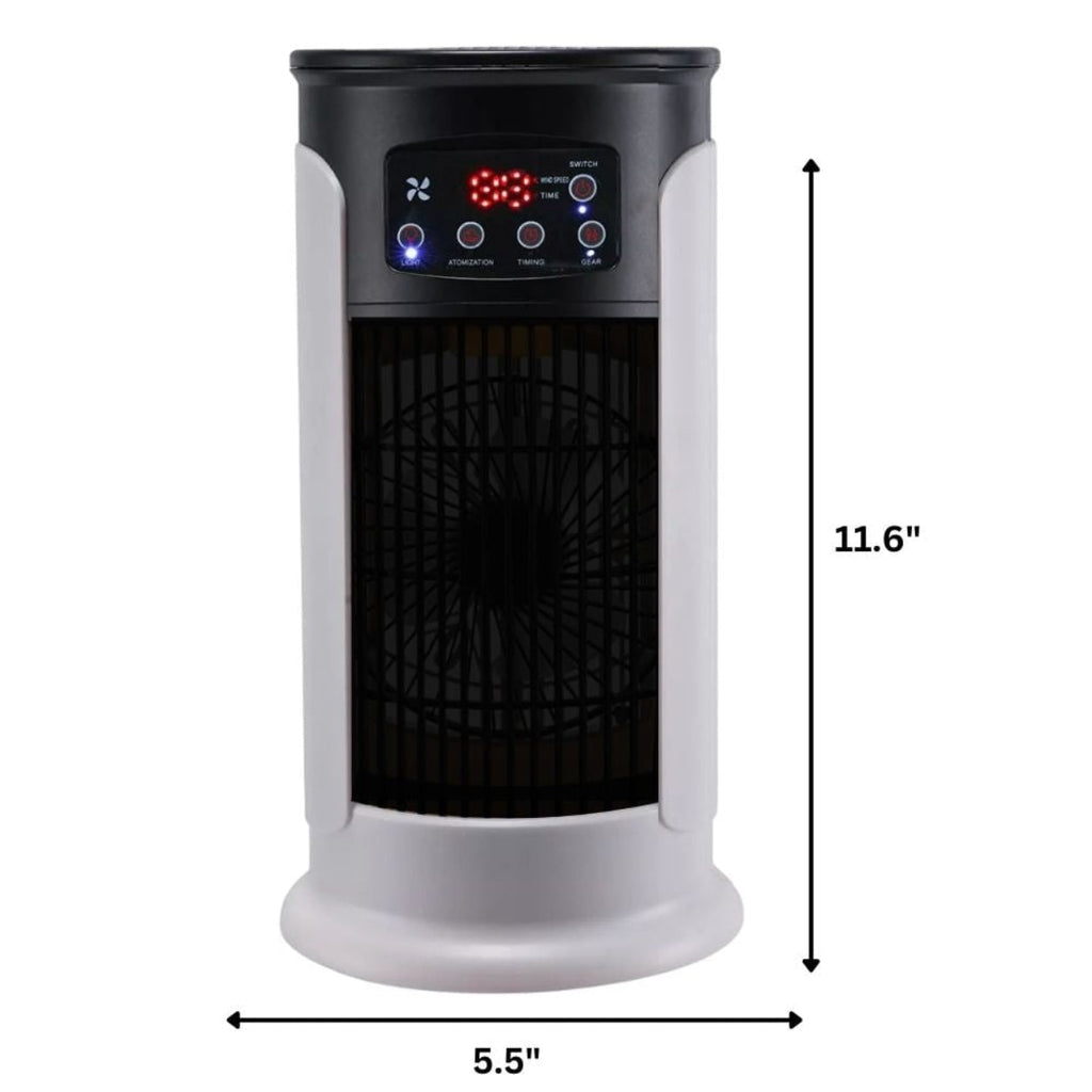 ZenWave EcoCool | Compact Portable Air Conditioner – Energy Efficient & Evaporative Cooling