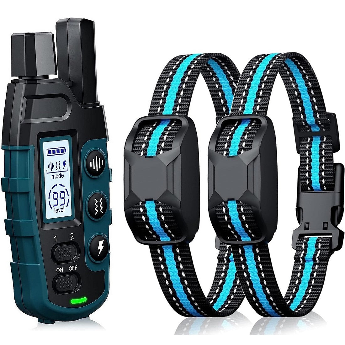 High-quality 1000 m remote training collar for dogs – waterproof, rechargeable e-collar
