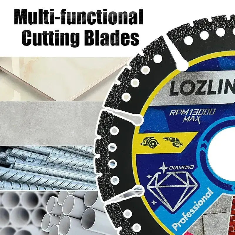Diamond Saw Blade 115mm 2-Pack – For Tiles, Concrete &amp; Steel