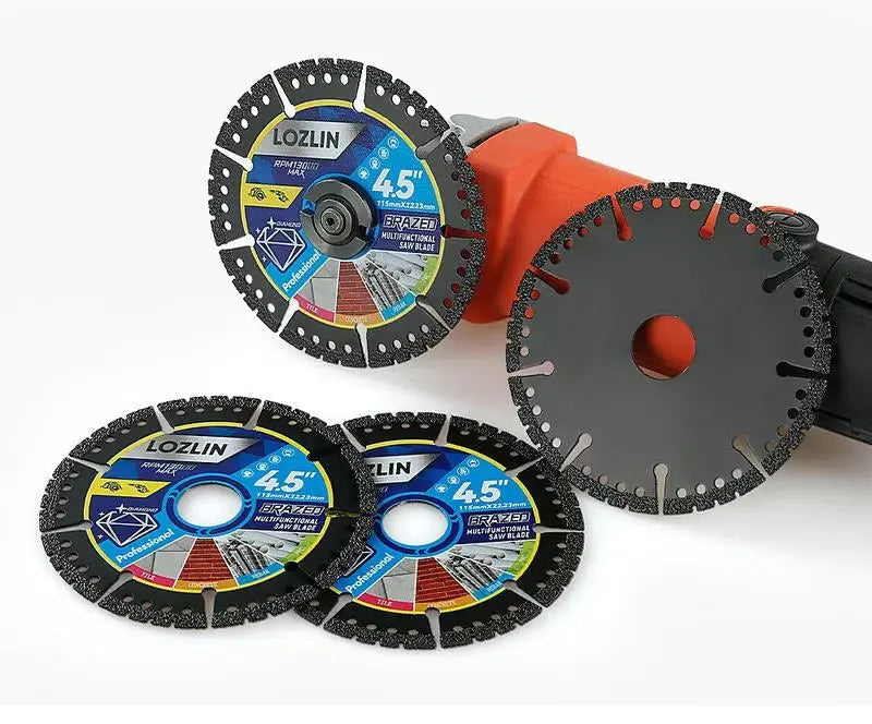 Diamond Saw Blade 115mm 2-Pack – For Tiles, Concrete &amp; Steel