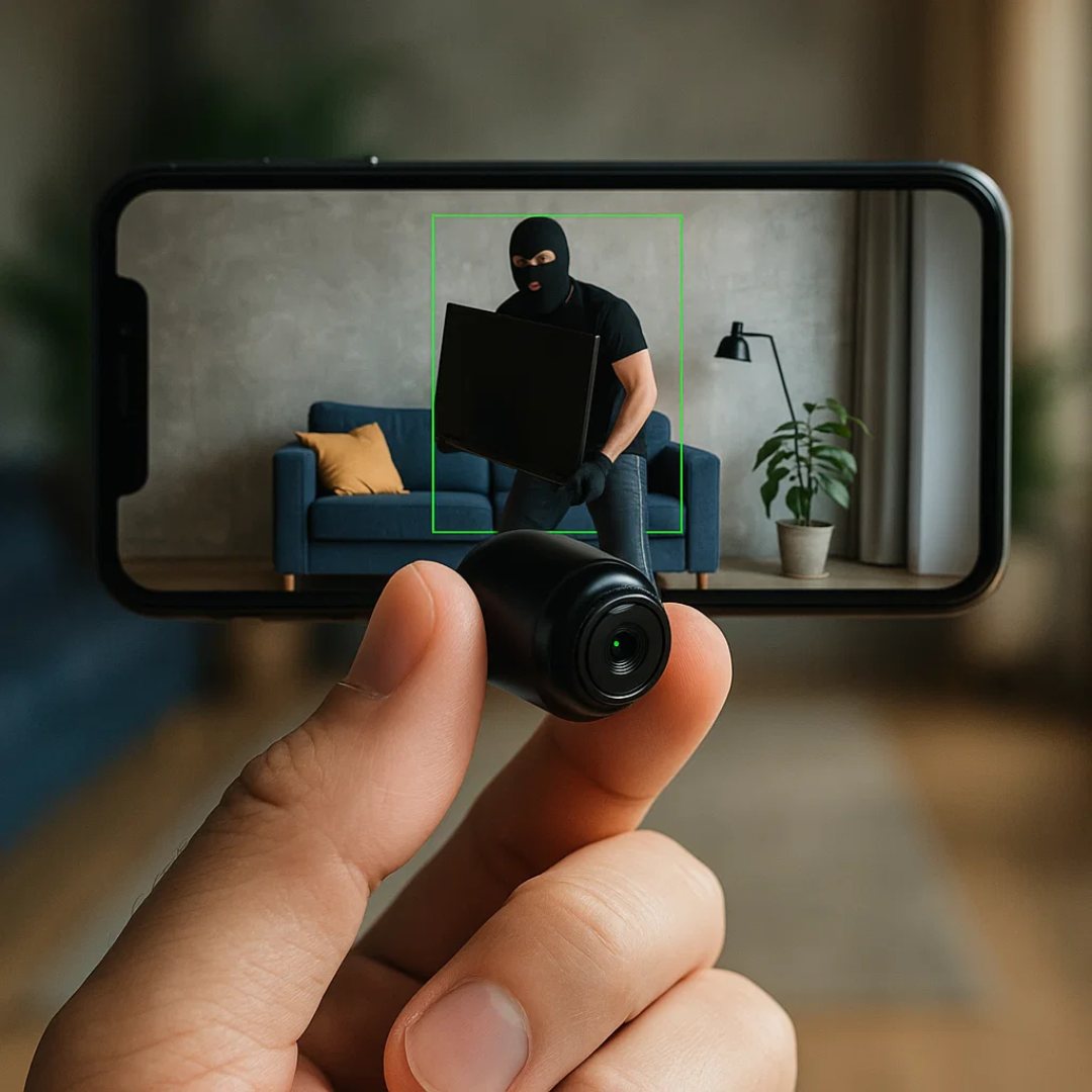 Mini Wireless Hidden Camera – HD Audio Surveillance for Home Security