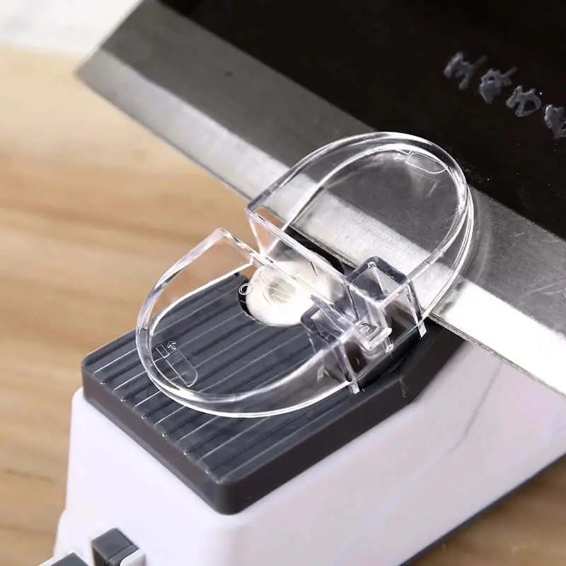 Electric Knife Sharpener - Razor-Sharp Blades in Seconds, Safe & Easy