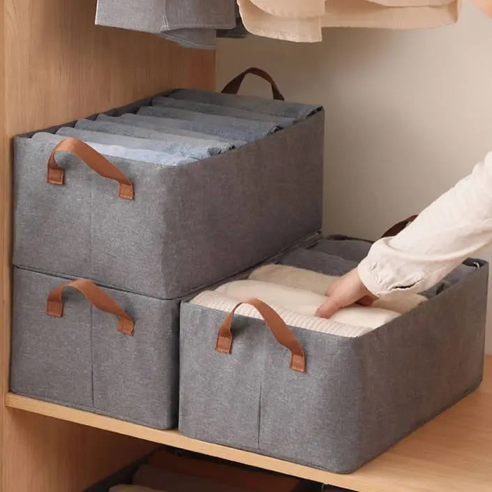 Foldable Wardrobe - High Load Capacity, Breathable & Moisture-Resistant Cover