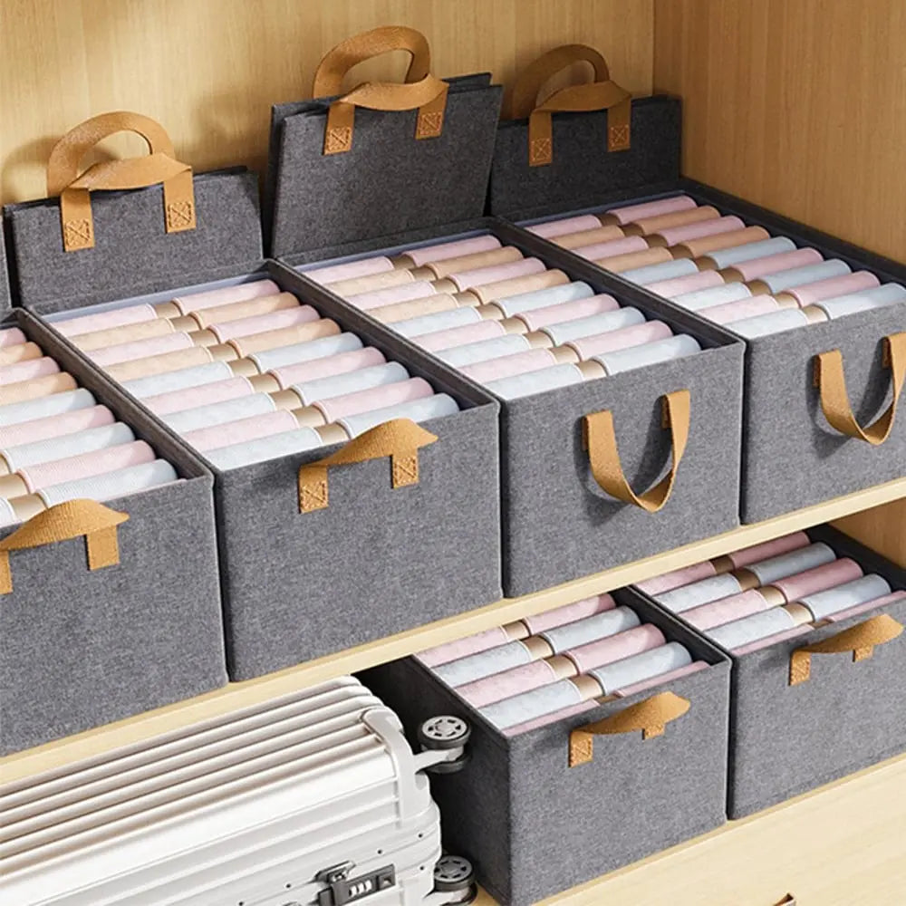 Foldable Wardrobe - High Load Capacity, Breathable & Moisture-Resistant Cover