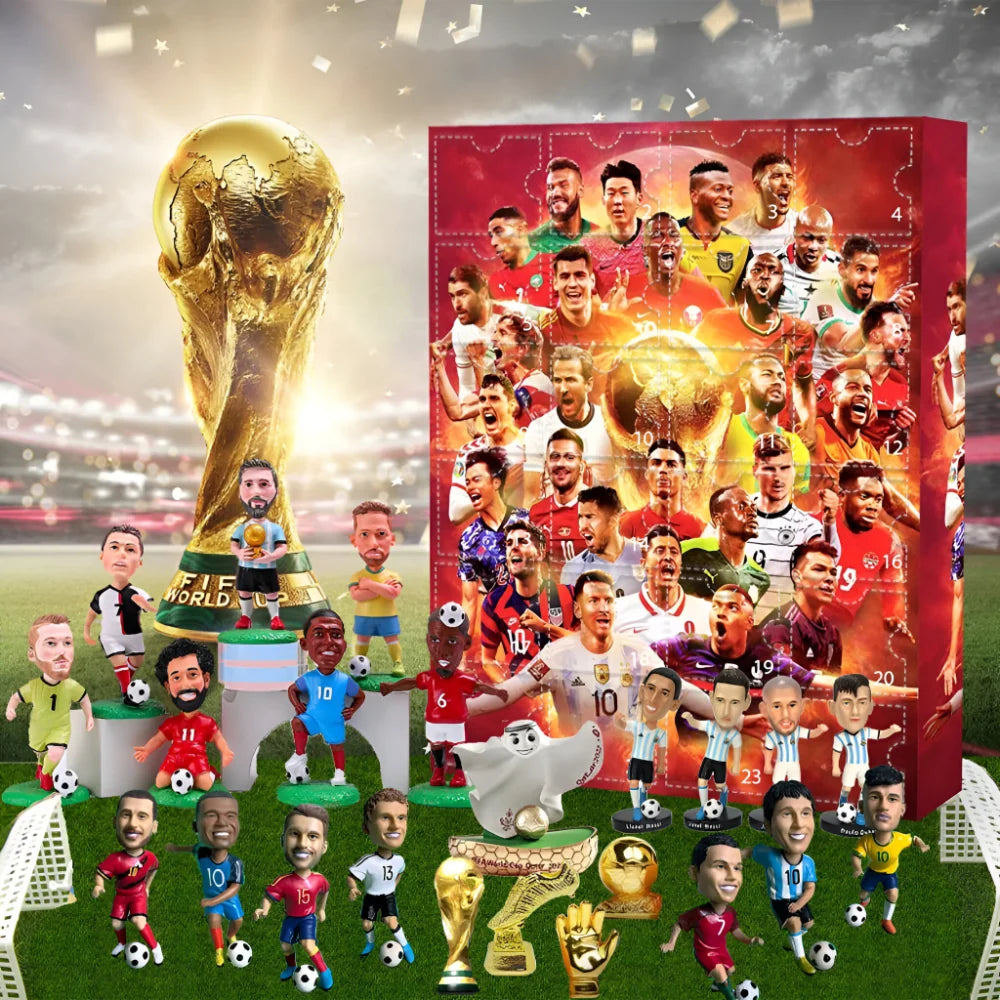 Football Advent Calendar Figure Collector Set