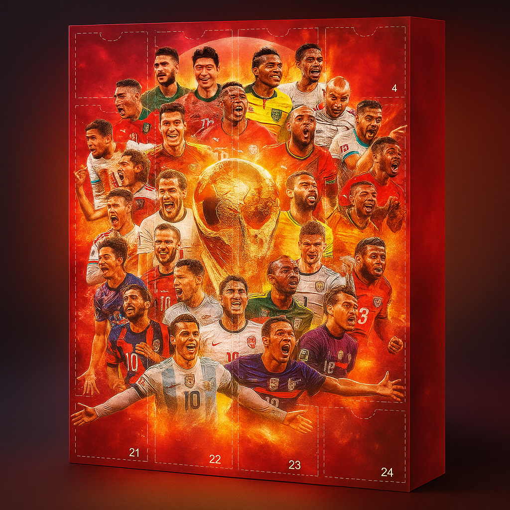 Football Advent Calendar – 24-Day Figure Collector Set