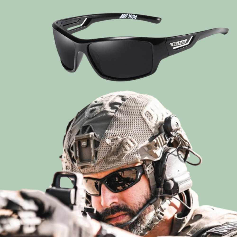 Polarized Military Sunglasses – UV400 Protection for Fishing & Outdoor Sports