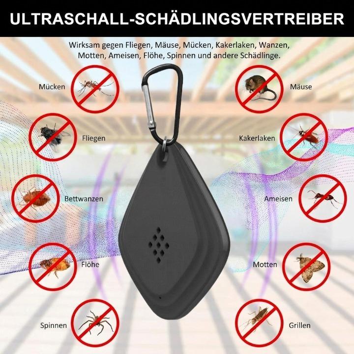 Ultrasonic Pet Protector – Repels Fleas, Ticks & Mosquitoes Without Chemicals