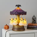 Ghost Carousel Halloween Lamp with Warm White Light