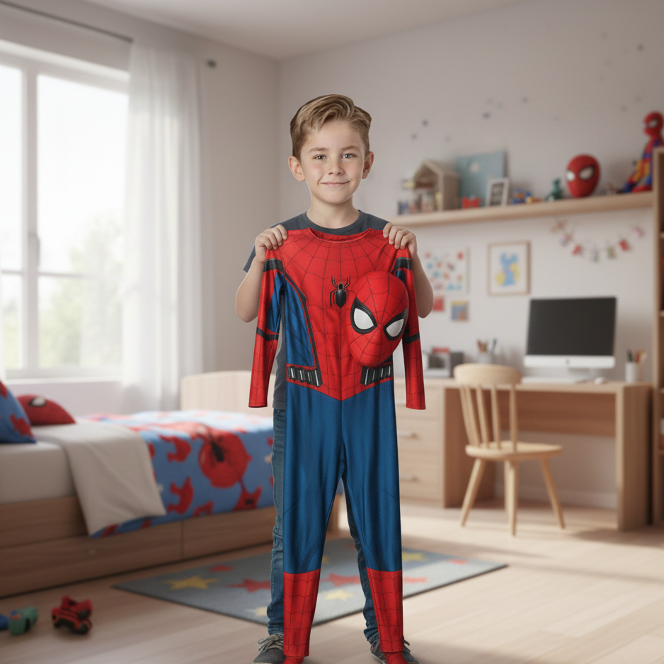 Superhero Costume – Realistic Kids & Adults Halloween & Cosplay