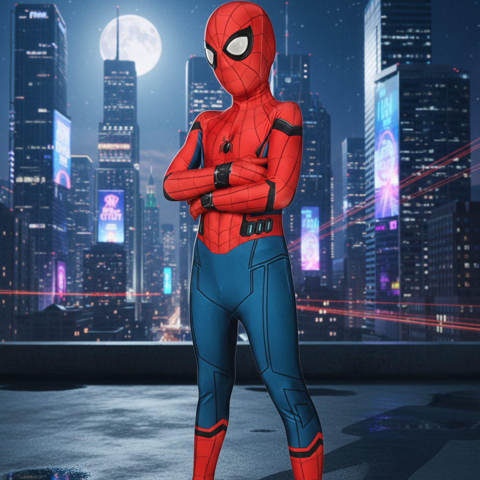 Superhero Costume – Realistic Kids & Adults Halloween & Cosplay