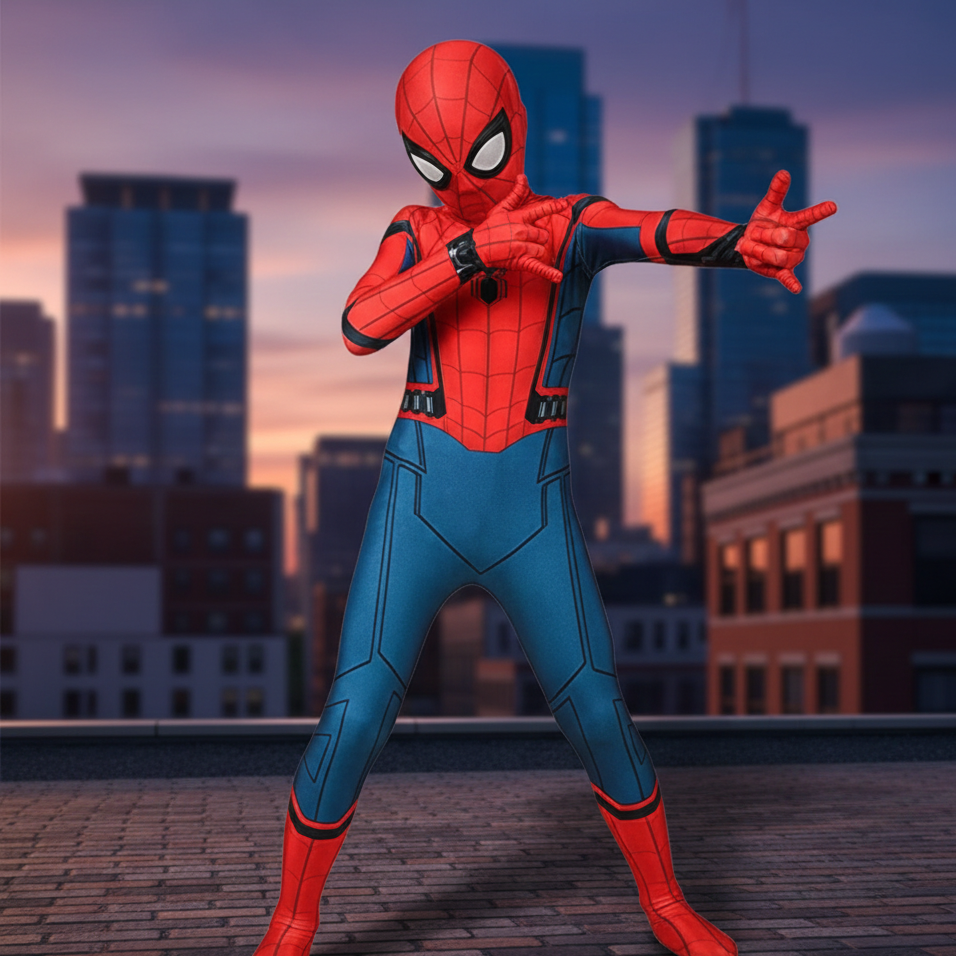 Superhero Costume – Realistic Kids & Adults Halloween & Cosplay