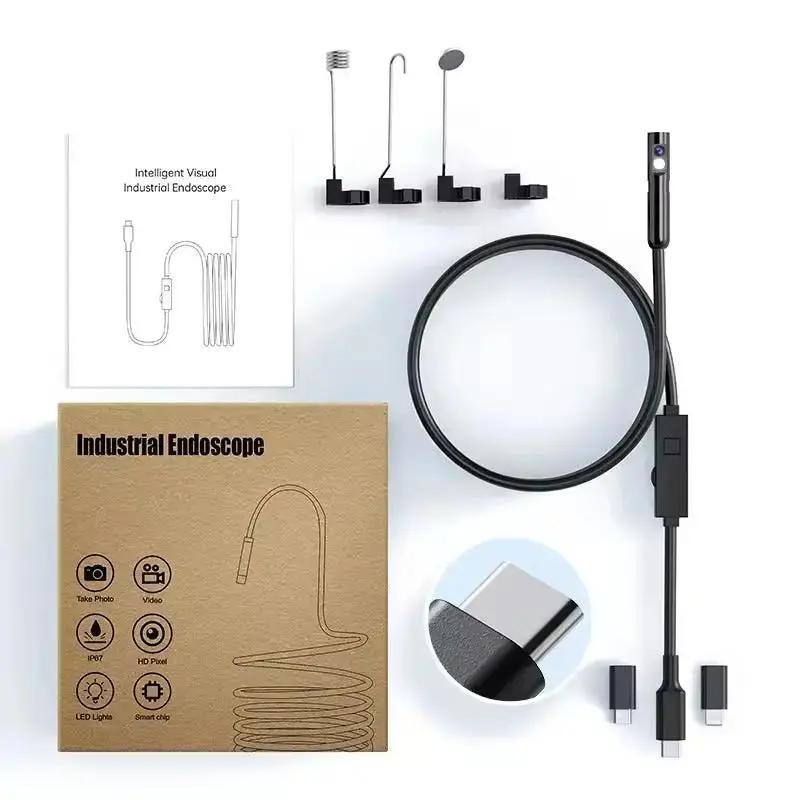 HD Inspection Camera Endoscope – Pipe & Wall Access & Waterproof Probe