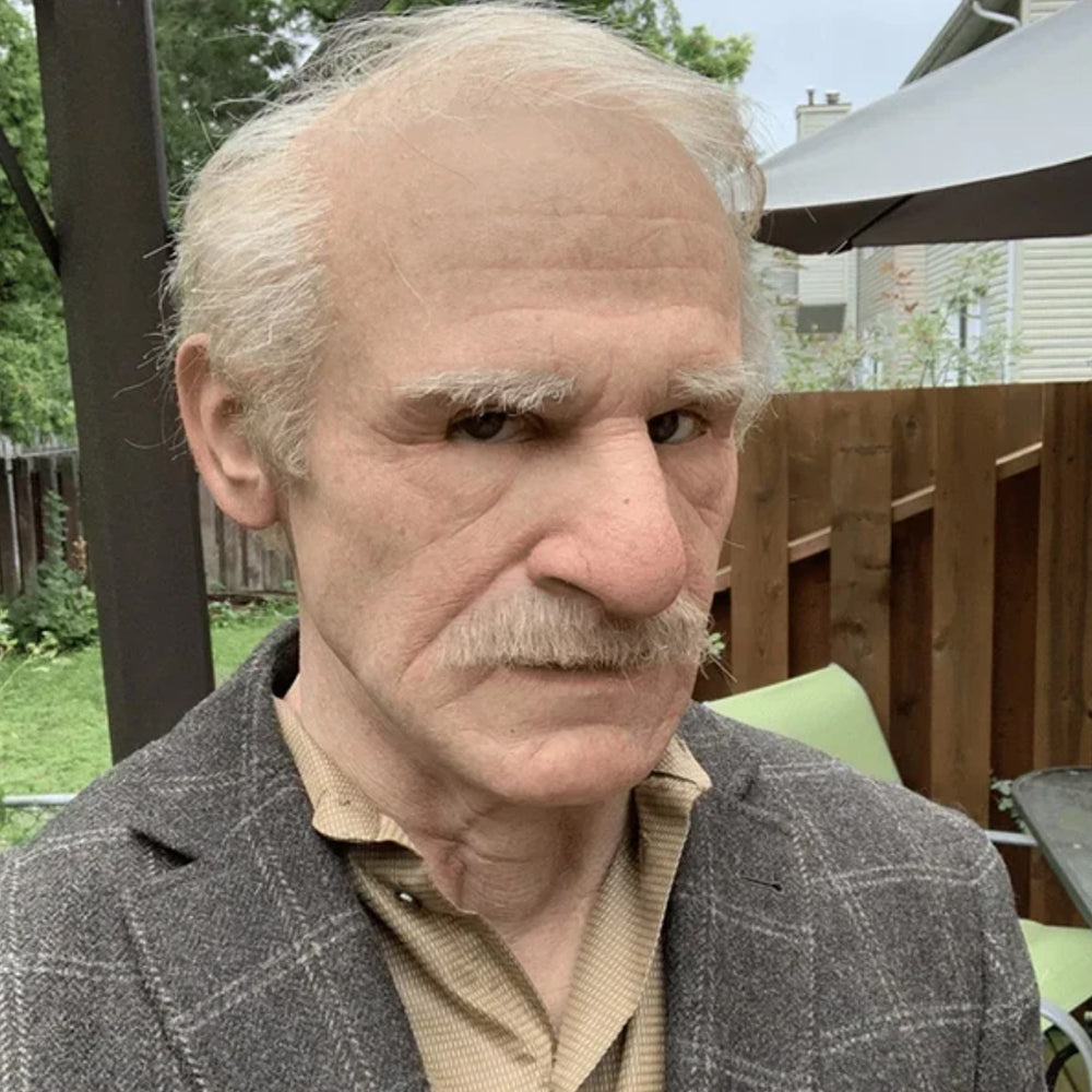 Realistic Full-Head Character Costume Mask