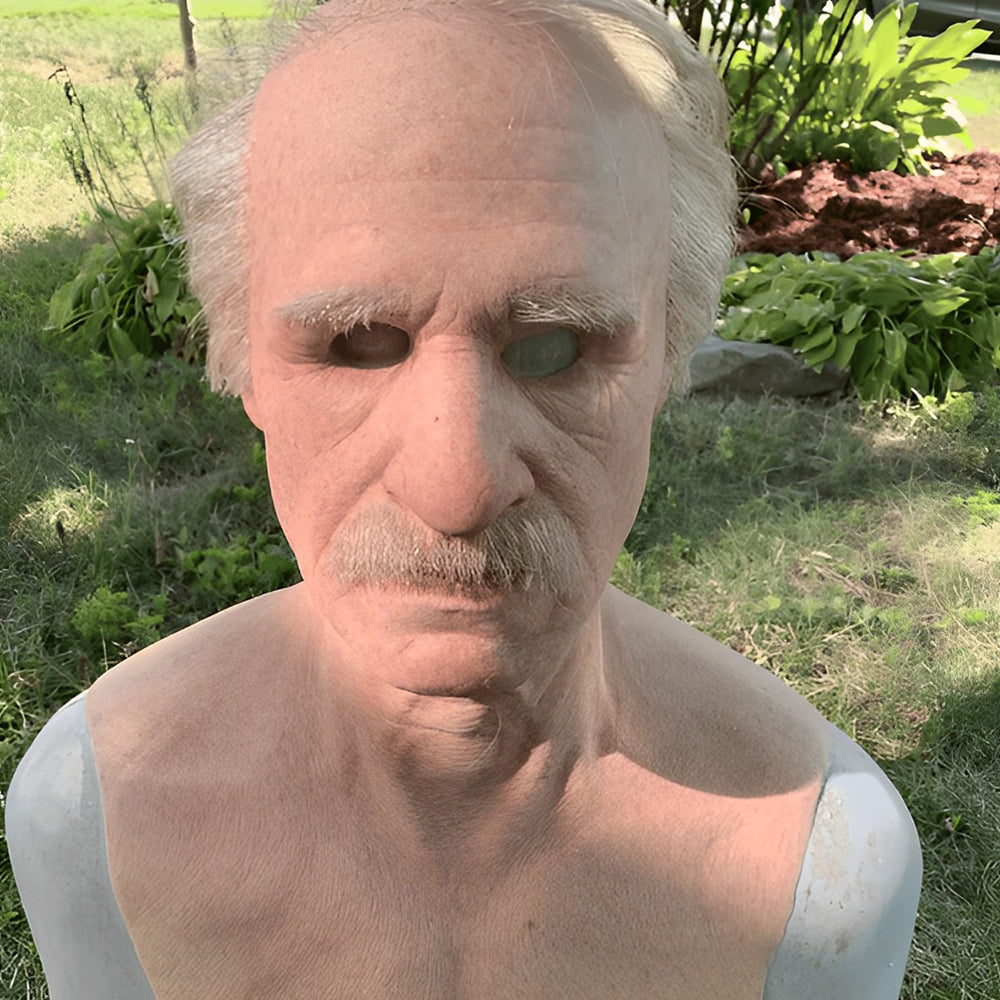 Realistic Full-Head Character Costume Mask