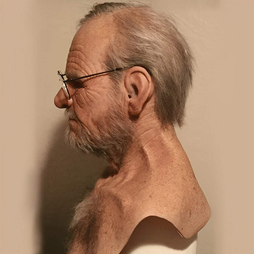 Realistic Full-Head Character Costume Mask