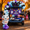Halloween Balloon Arch and Backdrop Kit