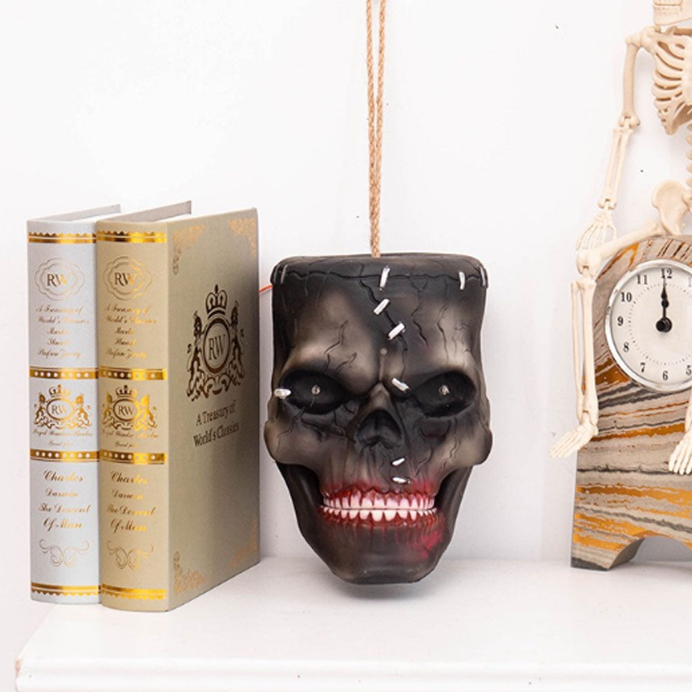 Sound-Activated Animated Hanging Skull