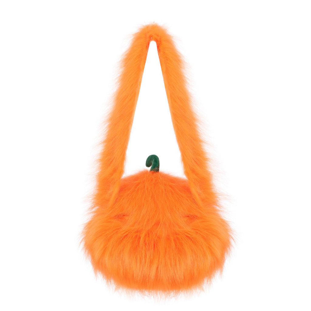 Plush Pumpkin Trick-or-Treat Bag