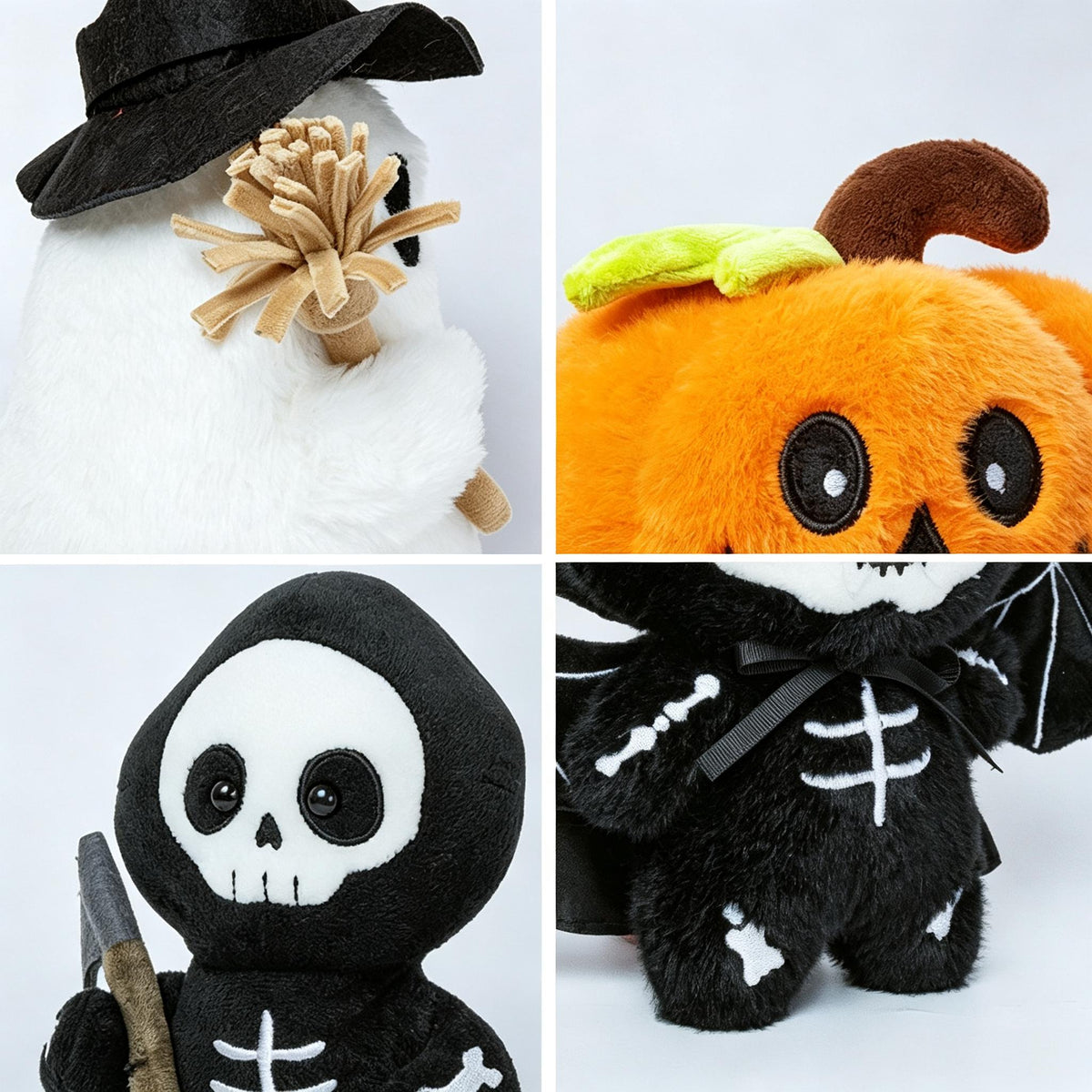 Halloween Character Plush Toy Set