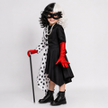 Spotted Dress and Cape Halloween Cosplay Outfit
