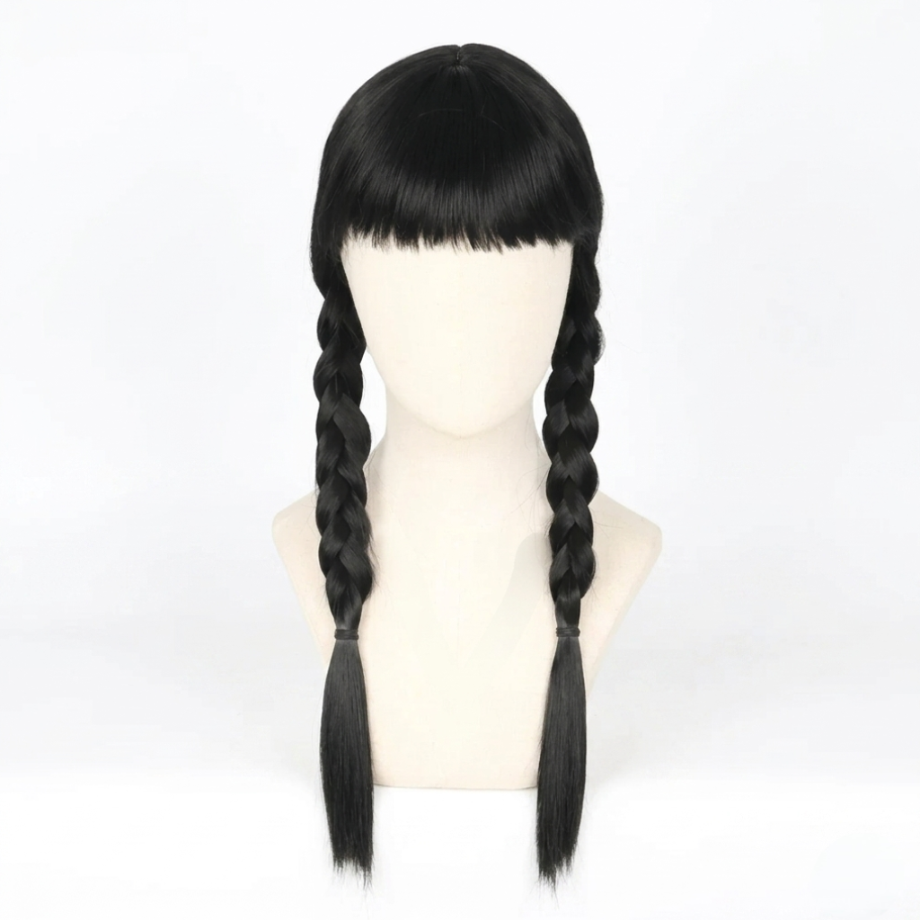 Braided Hair Wig - Halloween Costume Dress-Up Accessory