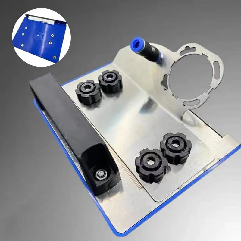 Angle Grinder Tile Holder – 45° Bevel Cuts, Vibration-Free & Precise