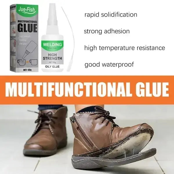 Multi-Purpose Repair Glue – Bonds Wood Glass & Ceramic with Free Extra Pack