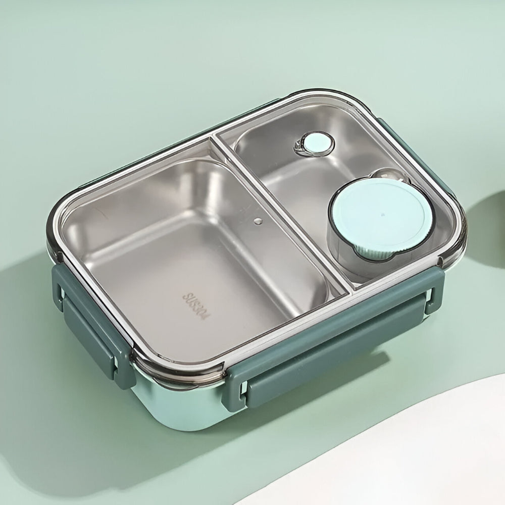 Bento Lunch Boxes – Insulated Stainless Steel, 850ml Leakproof