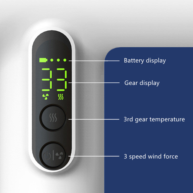 Cordless Hair Dryer: 30,000 Rpm For Fast Drying