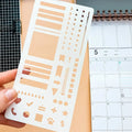 Precision Stencil Set – Clean Lines for Planners, Bullet Journals & Art