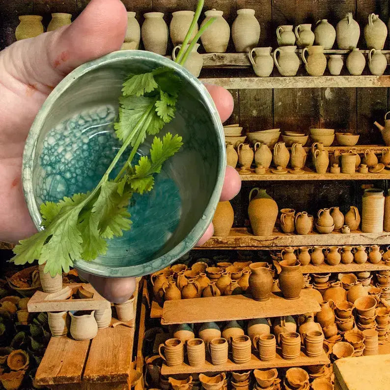 Ceramic Herb Stripper – Rustic Handcrafted Design & Buy One Get One Free