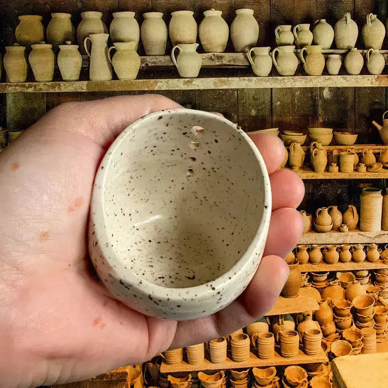 Ceramic Herb Stripper – Rustic Handcrafted Design & Buy One Get One Free