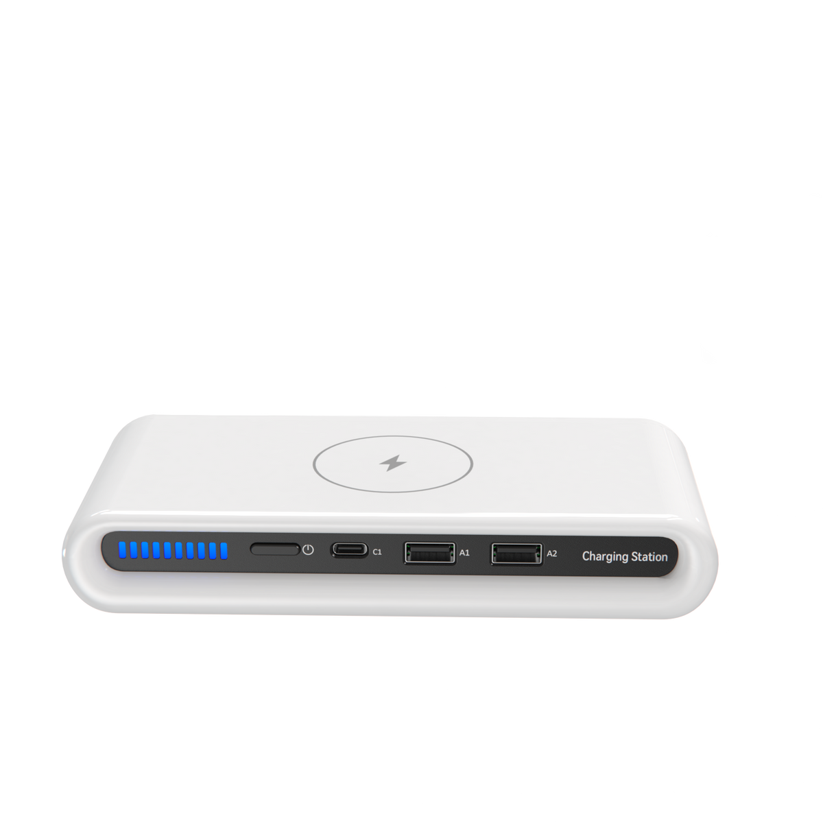 4-in-1 Wireless Charging Station – Multi-Device Fast Charge & Desk Organizer