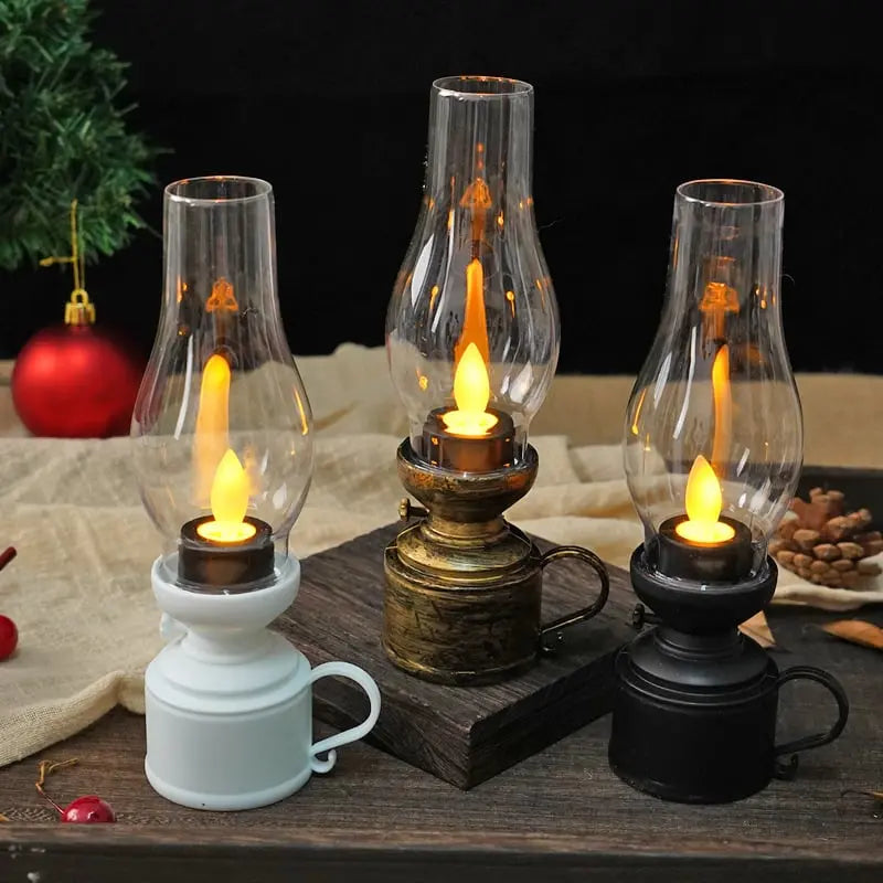 LED Lantern – Warm Atmosphere, Battery-Powered & Outdoor Safe