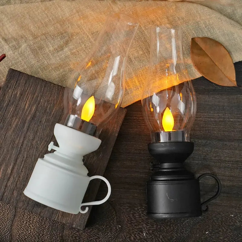 LED Lantern – Warm Atmosphere, Battery-Powered & Outdoor Safe