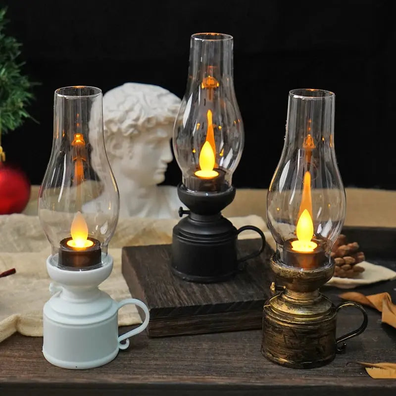 LED Lantern – Warm Atmosphere, Battery-Powered & Outdoor Safe