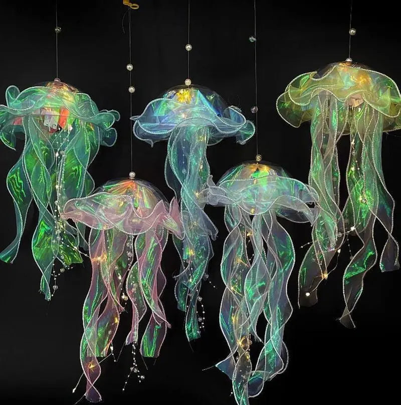 Glowing Jellyfish Decorative Light – Atmospheric Ambiance, LED & Color-Changing