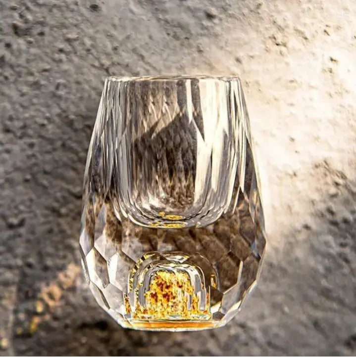 Crystal Shot Glass Set of 6 – Elegant Cut Glassware & Premium Drinkware